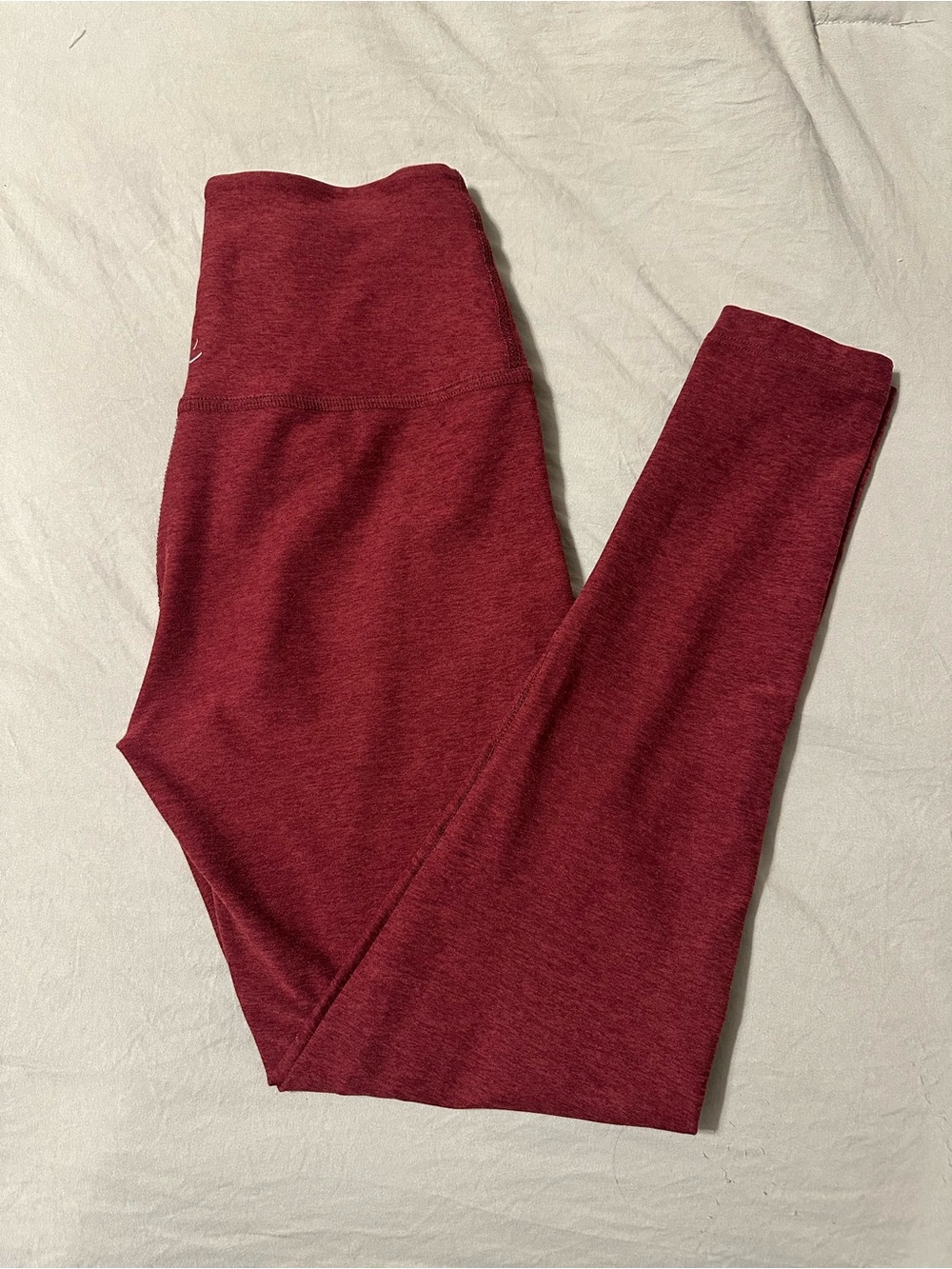 Beyond Yoga Leggings in Port Wine Ruby